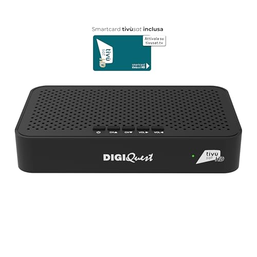 Receptor de TV por Satélite DIGIQUEST Tivusat Classic Q30 DIGIQUEST - Áudio - tv por satelite, receptor, digiquest, tivusat classic q30