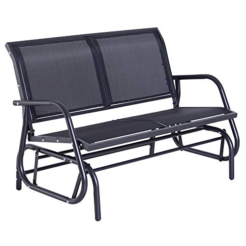 Cadeira de Baloiço Outsunny | 120 x 70 x 85 cm - Cinzento Outsunny - Baloiços de alpendre - cadeira, baloiço, outsunny, 120x70x85cm, cinzento