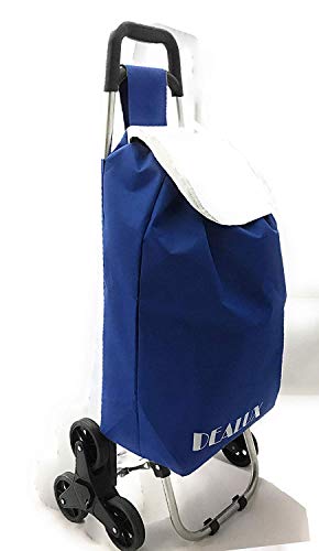 Carrinho de compras infantil blue 6 rodas (Recondicionado Como Novo) dealux - Bagagem e bolsas - infantil, 6 rodas, reconhecido como novo