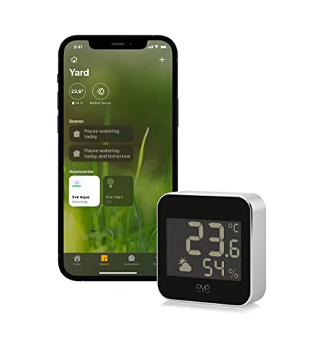 Estação meteorológica Eve Weather com aplicativos Bluetooth Eve - Previsores do tempo e estações - temperatura, humidade, pressão atmosférica, resistente à água