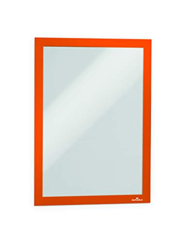 Suporte Magnético para Anúncios DURABLE DIN A4 Laranja Durable - Porta-retratos - magnético, laranja, a4