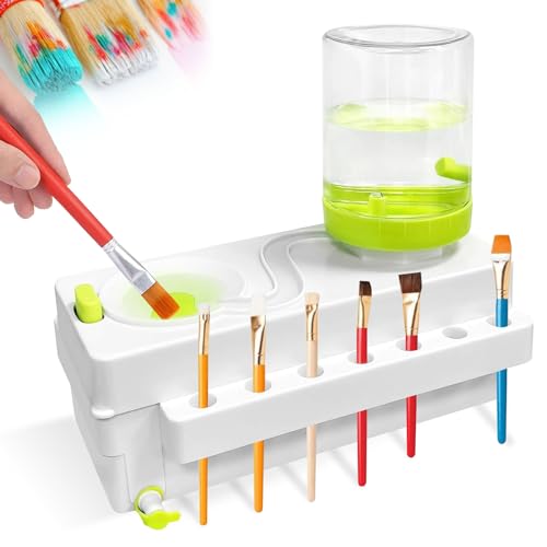 Limpador de Pincéis Multifuncional 4 em 1 EPROICKS - Escovas de limpeza - multifunções, pincéis, limpeza
