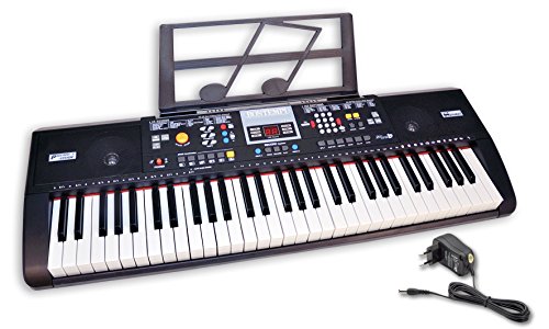 Instrumento Musical BONTEMPI 16115 Azul, Branco Bontempi - Brinquedos - 61 teclas, plástico, português