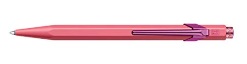 Esferográfica CARAN D'ACHE 3-0280-1 (Rosa) Caran d'Ache - Canetas - esferográfica, caran dache, tinta preta, alumínio, clip rosa