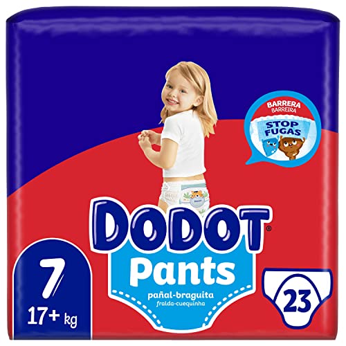Calças para Homem DODOT PANTS Mainline Carry Pack (Tam: 7) DODOT - Fraldas - anti-fugas, ajuste 360°, bebés, protecção