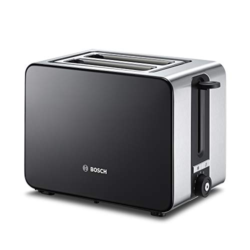 Torradeira BOSCH TAT7203 (850 W - 8 fatias) Bosch - Torradeiras - 850 W, 8 fatias, descongelamento, recomeçar, pão
