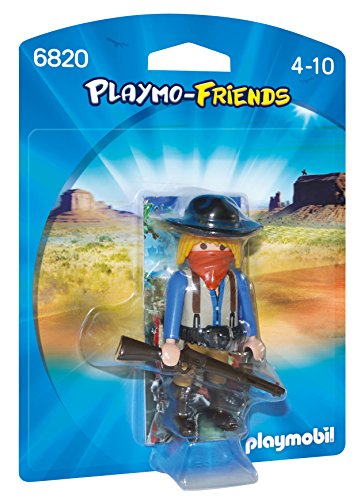 Playmobil Playmo-Friends 6820 Cowboy mascarado (Jogos de Construção) PLAYMOBIL - Bonecos de ação e brinquedo - cowboy, cavalo, acessórios, espada