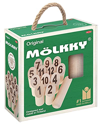 Jogo de Tabuleiro TACTIC Mölkky (Idade Mínima Recomendada: 6 anos) Tactic - Jogos - família, ar livre, 6 anos