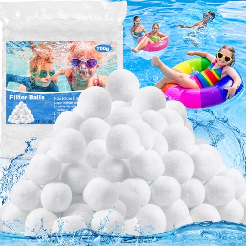 Bolas para Filtros de Piscina ZHHGOO 700g (Recondicionado Como Novo) ZHHGOO - Filtros para piscinas e spas - filtrantes, duráveis, leves, eficientes