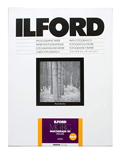 Ilford Multigrade RC MGRC Deluxe Satin 10x15 100H (Consumível Imagem e Som) HARMAN - Papel de impressora e copiadora - multigrade, satin, 10x15, 100h