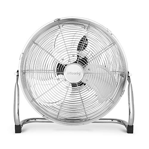 Ventoinha de Chão H.KOENIG JOE30 (3 velocidades - 40 W - Diâmetro: 40 cm) H.Koenig - Ventoinhas de mesa e de pedestal - 3 velocidades, 40 W, diâmetro 40 cm