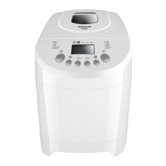 Máquina de Pão Taurus My Bread Branco 600 W Taurus - Eletrodomésticos de cozinha - branco, 600 W, 12 programas