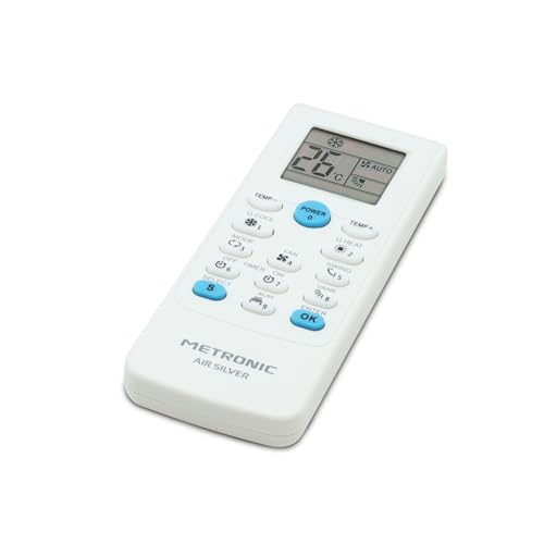 Comando para Ar Condicionado METRONIC 495348 METRONIC - Acessórios para ar condicionado - mando a distancia, universal, preto, bateria