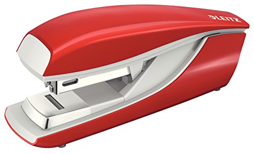 Agrafador LEITZ NEXXT 5505 Vermelho (Capacidade Máx.:30 folhas) Esselte - Agrafadores - 30 folhas, vermelho, prata, 280g
