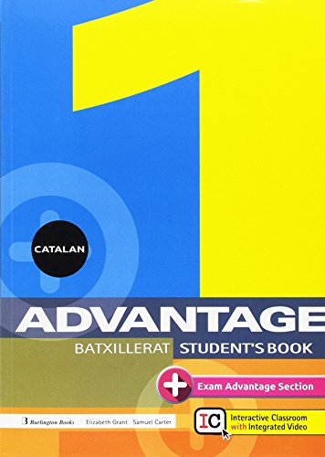 Livro Advantage Bachillerato 1 C Sb Cataluna de Estela Gómez (Espanhol) BURLINGTON BOOKS - Livros - bachillerato, catalan, espanhol