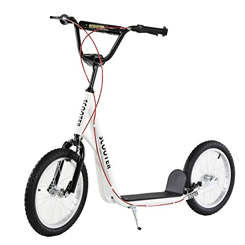 Trotinete Infantil HOMCOM com Roda Grande e Freios (Idade Mínima: 5 Anos) HOMCOM - Patinetes elétricos - roda grande, freios, infantil, idade mínima 5 anos