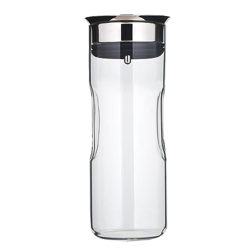 Garrafa de Água WMF 06.5104.6040 | Transparente WMF - Jarras e garrafas para servir - 800 ml, cromargan inox, prateado, transparente