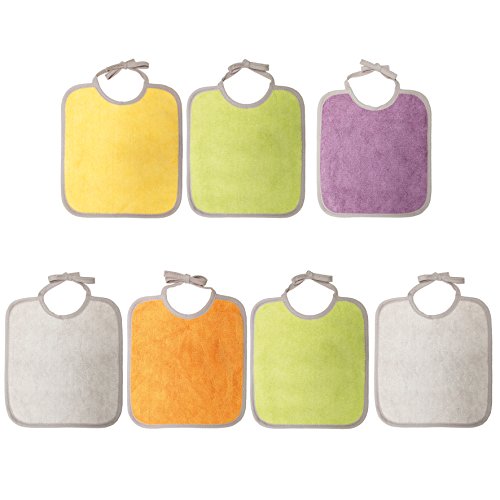 Bolsa para Alimentação BABYCALIN Naissance Babycalin - Amamentação e alimentação - 7 baberos, ultraabsorbente, limpeza rápida, macio