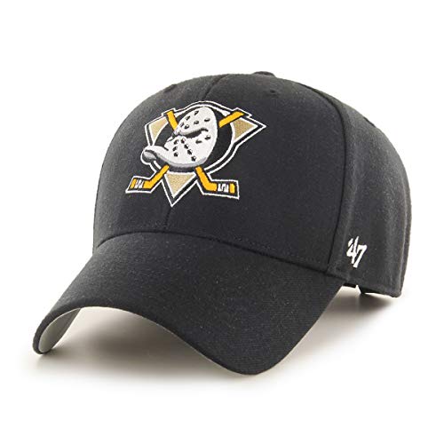 T-shirt para Homem DUCKS Anaheim Preto (L) 47 Brand - Roupa - algodão, poliéster, logotipo., equipa
