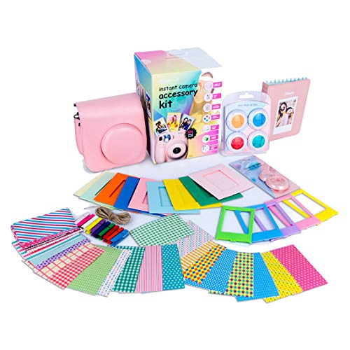 Kit Acessórios Fujifilm Instax Mini 9 DIGIPROWER DigiPower - Conjuntos de acessórios para câmera - capa, lente macro, filtro polarizador, filtro UV, mini album