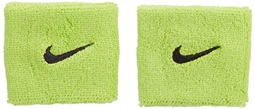 Nike Swoosh Wristbands Preto, Cinzento, Azul para Homem Nike - Pulseiras de pulso - suor, nylon, unissexo, preto, cinzento