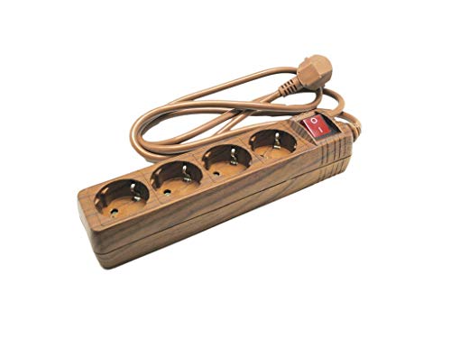 Extensão Elétrica FLINE 4 tomadas com interruptor luminoso F LINE - Fios e cabos elétricos - 4 tomadas, interruptor luminoso, exterior, elegante