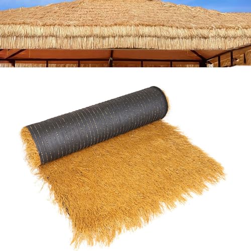 Cobertura de Tecido de Palha Artificial 1x8M ZHWFDC - Flores artificiais - tecido, palha artificial, 1x8m