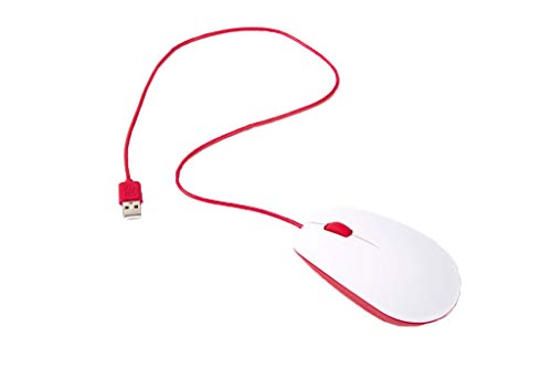 Rato RASPBERRY PI 4.0 (USB - Casual - Branco) Pi Supply - Ratos e trackballs - usb, casual, branco, cabo