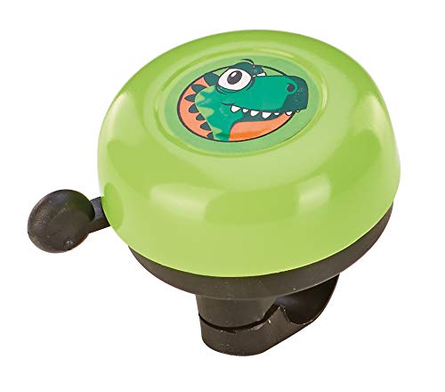 Campainha PROPHETE Kinderrad-Glocke, Grün mit Dino-Motiv Prophete - Campainhas e buzinas de bicicleta - campainha, prophete, kinderrad-glocke, grün, dino-motiv