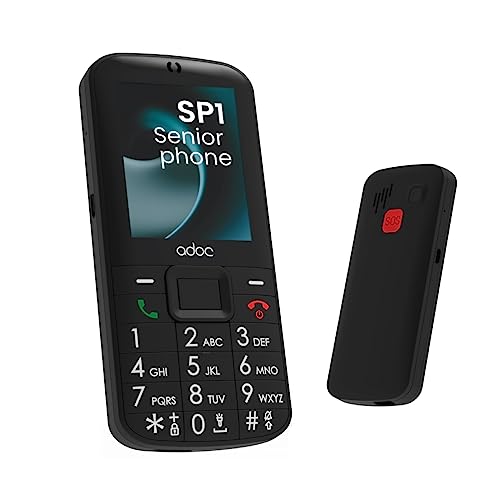 Telemóvel ADOC SP01 (2.8'' - 4 GB - Preto) ADOC - Telemóveis - 2.8 polegadas, 4 GB, preto