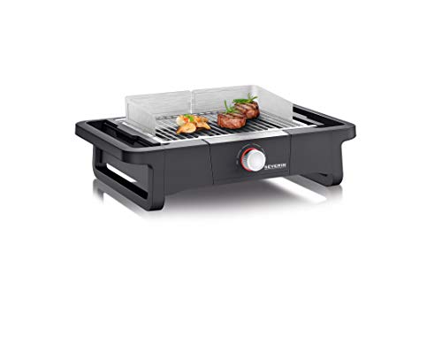 Grelhador Severin Style Evo - Preto (Preparação de Alimentos a Quente) Severin - Torradeiras e grelhadores - grelhador, severin style evo, preto, preparação de alimentos a quente, elétrico, safetouch