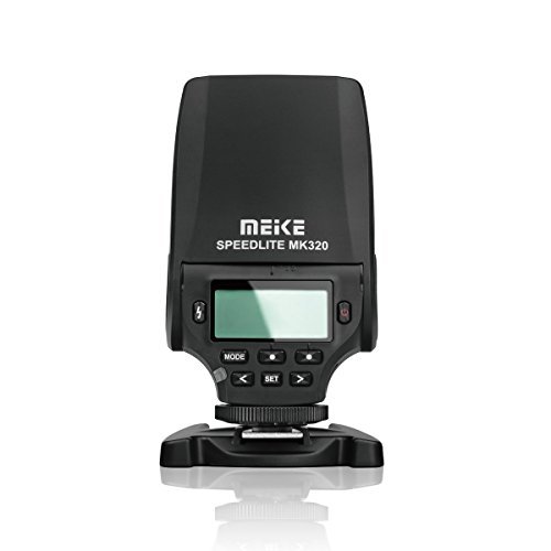 Flash MEIKE MK-320P (NG: 32 - Controlo: TTL) Meike - Flashes de câmera - 32 ng, ttl control, 10 m distancia, 199 flashes