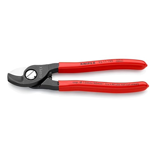 Knipex 95 11 165 alicate Alicate de corte lateral KNIPEX - Ferramentas para fios e cabos - alicate, corte lateral, 1,6 cm, polímero
