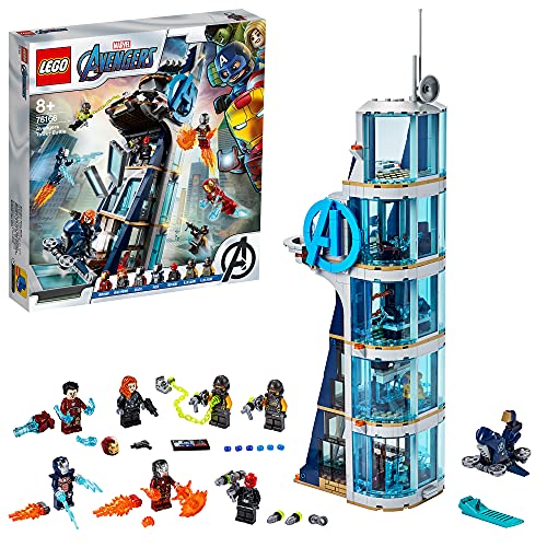LEGO - A Batalha da Torre dos Vingadores (Idade Mínima: 7) LEGO - Blocos de encaixe - lego, batalha, torre, vingadores, idade mínima