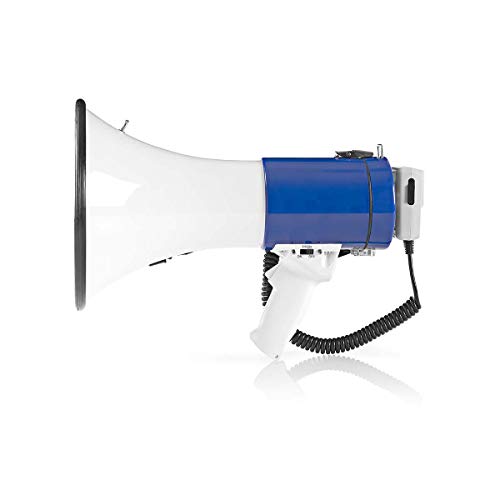 Coluna High Power NEDIS Megaphone (25W - Preto) NEDIS - Megafones - megafone, preto, 25W