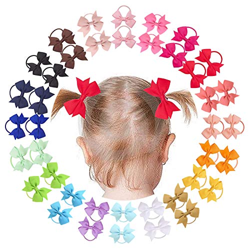 Tira para o Cabelo 40 Unidades 2 Polegadas 'N/A' - Banho e corpo - 40 unidades, 2 polegadas, bebê menina, mini arcos