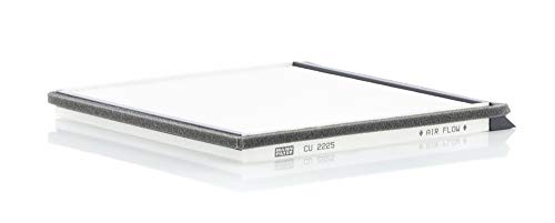 Filtro de Ar Condicionado MANN FILTER CU 2225 MANN FILTER - Aquecimento, ventilação e ar condicionado - preto, 22 cm