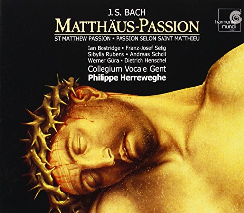 CD Herreweghe,Benjamin - La Pasión según San Mateo (1 CDs) HARMONIA MUNDI - Música e gravações de som - cd, herreweghe, benjamin, la pasión según san mateo