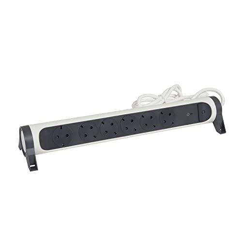 Extensão Elétrica LEGRAND 694509 (6 Tomadas - Tipo F - 1.5 m) Legrand - Fios e cabos elétricos - 6 tomadas, tipo f, 1.5m