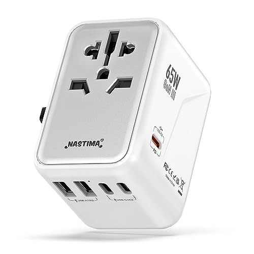 Adaptador NASTIMA Global com Carregamento Usb-C (65 W) NASTIMA - Conversores e adaptadores de viagem - usb-c, 65 W
