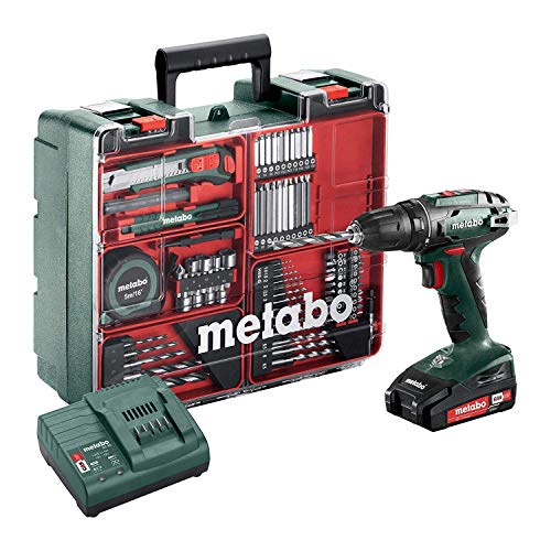 Conjunto de Brocas e Aparafusadoras Metabo BS 18 metabo - Berbequins elétricos portáteis - brocas, aparafusadoras, talhadores compactos, ultra-m