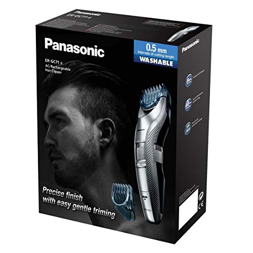 Aparador Multifunções PANASONIC Er-Gc71-S503 Panasonic - Barbear e cabelo - prateado, fácil de limpar, multifunções