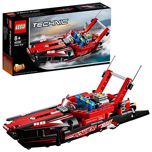 LEGO Technic - Barco de Competição - 42089 (Idade Mínima: 7) LEGO - Brinquedos de conjunto de construção - LEGO Technic, barco de competição, 7 anos