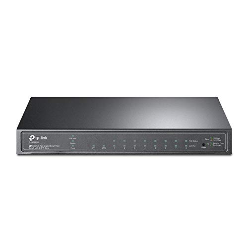 Switch de rede tp-link tl-sg2210p 10/100/1000 mbps TP-Link - Concentradores e comutadores - tp-link, 10/100/1000 mbps