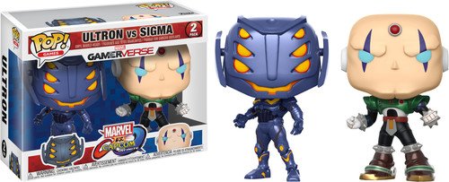 Figura FUNKO POP! Games: Marvel Vs. Capcom - Ultron & Sigma Funko - Bonecos de ação e brinquedo - marvel, capcom, ultron, sigma, vinil