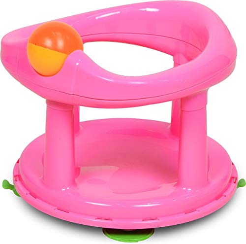 Assento de Banho SAFETY 1ST Swivel Bath Seat Dorel - Móveis para bebês e crianças pequenas - apoio extra, brinquedos, encosto ergonómico, 4 ventosas