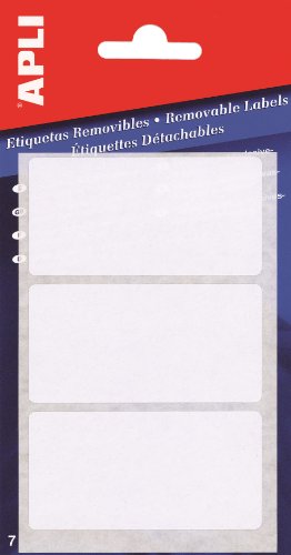 Etiquetas Adesivas APLI 1895 Branco (25x40mm) APLI - Papel de impressora e copiadora - adesivas, fácil aplicação, 25x40mm
