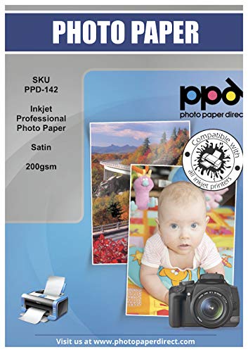 Papel Fotográfico Premium PPD Inkjet A4 X 50 Folhas Photo Paper Direct - Papel de impressora e copiadora - premium, inkjet, a4, 50 folhas