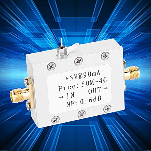 Amplificador de Baixo Ruído 1Pc Amplificador de Baixo Ruído 22Db Lna de Alta Ganância 50M-4Ghz Amplitude Walfront - Redes - amplificador, baixo ruído, 22db, lna alta ganância