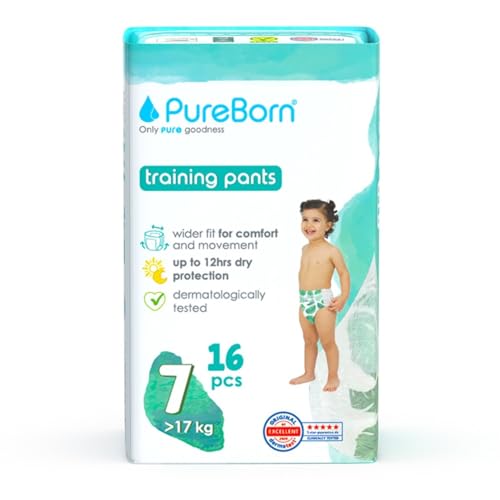Fraldas PUREBORN Premium Pants (Tam: 7 - 18 Kg) PureBorn - Roupa - fraldas, pureborn, premium, bebé, sustentável, FSC